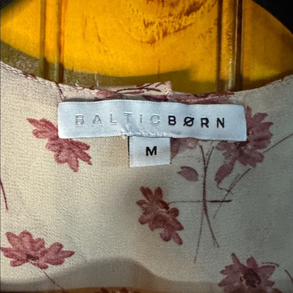 Baltic Born Pink Floral Ruffle Dress - Picture 2 of 7